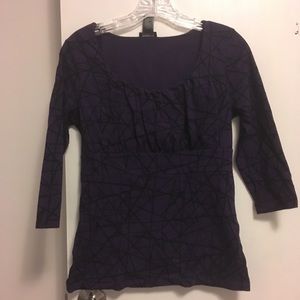 Purple shirt from Ann Taylor